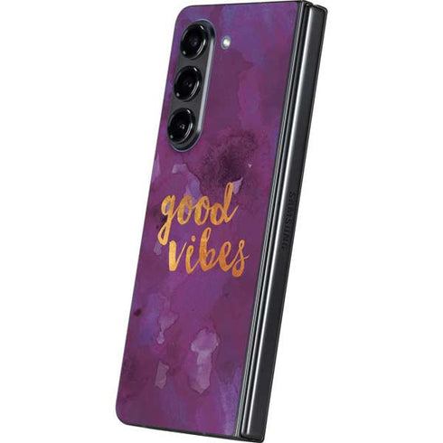 Good Vibes Galaxy Z Fold5 5G Skin